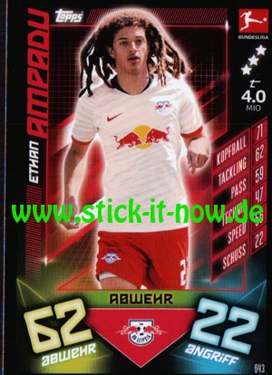 Topps Match Attax Bundesliga 2019/20 "Extra" - Nr. 643