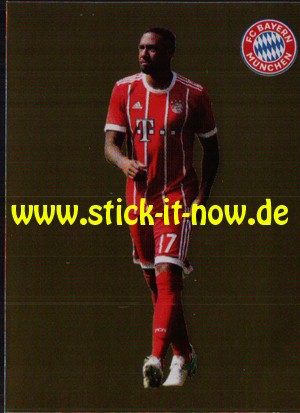 FC Bayern München 17/18 - Sticker - Nr. 68 (Gold-Glitzer)