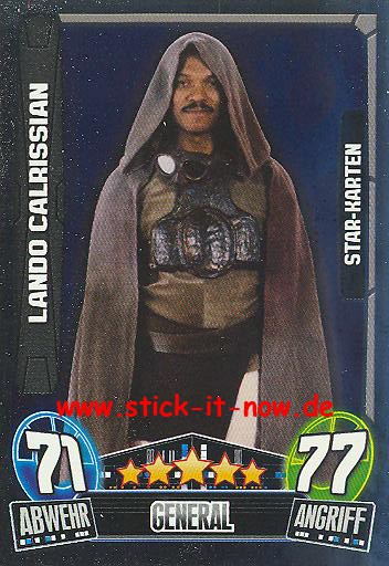 Force Attax Movie Collection - Serie 3 - Star-Karte - LANDO CALRISSIAN - Nr. 209