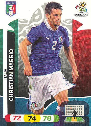 Panini EM 2012 - Adrenalyn XL - Christian Maggio - Italien