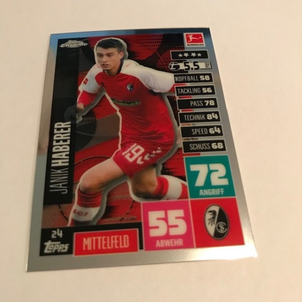 Match Attax BL Chrome 20/21 - Nr. 24 - HABERER