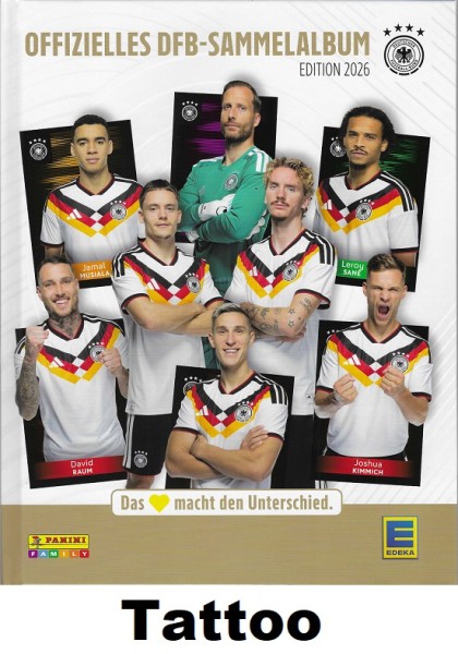 Edeka DFB Sammelkarten WM 2026 - Tattoo 11