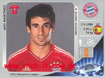 Panini Champions League 12/13 Sticker - Nr. 378