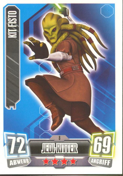 Force Attax - Serie II - Kit Fisto - Jedi-Ritter