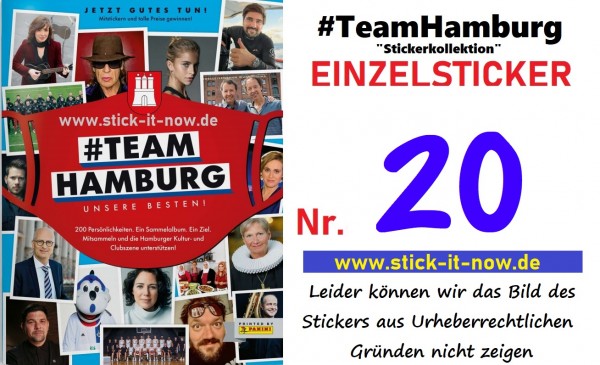 #TeamHamburg "Sticker" (2021) - Nr. 20