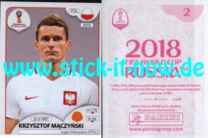 Panini WM 2018 Russland "Sticker" INT/Edition - Nr. 594