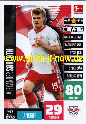 Topps Match Attax Bundesliga 2020/21 "Extra" - Nr. 467