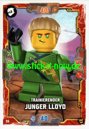 Lego Ninjago Trading Cards - SERIE 6 "Next Level" (2021) - Nr. 36