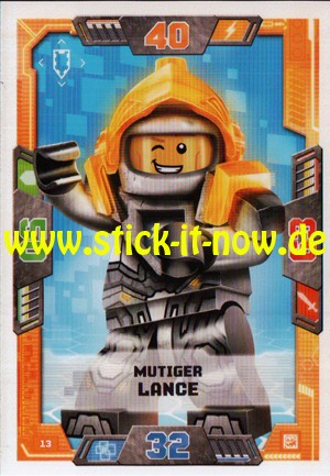 Lego Nexo Knights Trading Cards - Serie 2 (2017) - Nr. 13