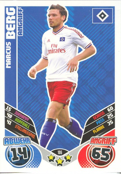 Marcus Berg - Match Attax 11/12