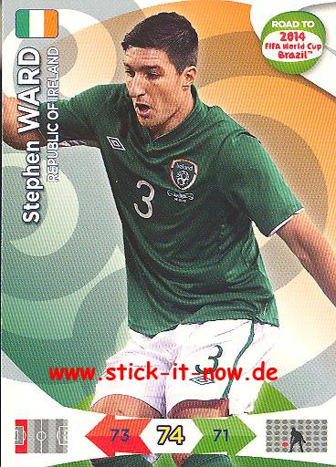 Panini Adrenalyn XL Road to WM 2014 - Stephen WARD