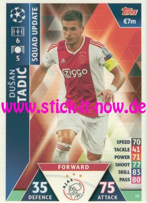 Match Attax CL 18/19 "Road to Madrid" - Nr. 28