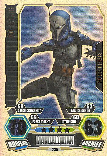 Force Attax - Serie 3 - FORCE-MEISTER - Bo-Katan - Nr. 235