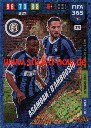 Panini FIFA 365 Adrenalyn XL (2020) - Nr. 377 (Multiple)