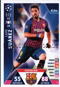 Match Attax Champions League 18/19 - Nr. 16