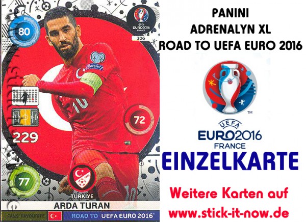 Adrenalyn XL - Road to UEFA Euro 2016 France - Nr. 306
