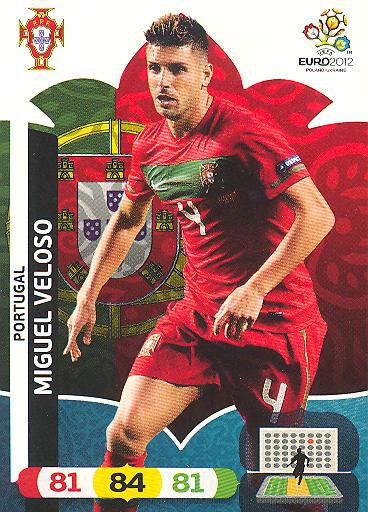 Panini EM 2012 - Adrenalyn XL - Miguel Veloso - Portugal