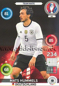 Panini Adrenalyn XL - UEFA EM 2016 - Nr. 68