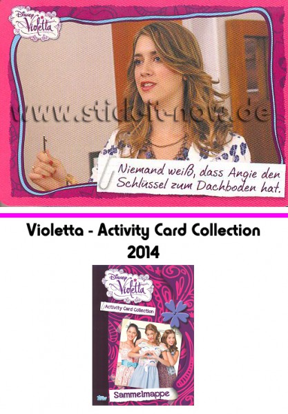 Disney Violetta - Activity Cards (2014) - Nr. 60