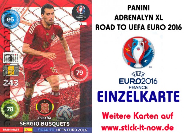 Adrenalyn XL - Road to UEFA Euro 2016 France - Nr. 75