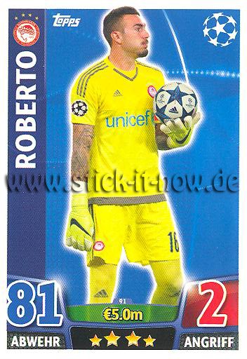 Champions League - Match Attax 15/16 - Nr. 91