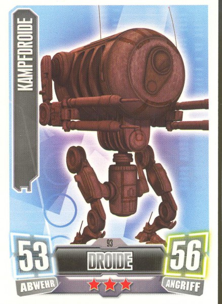 Force Attax - Serie II - Kampfdroide - Separatist