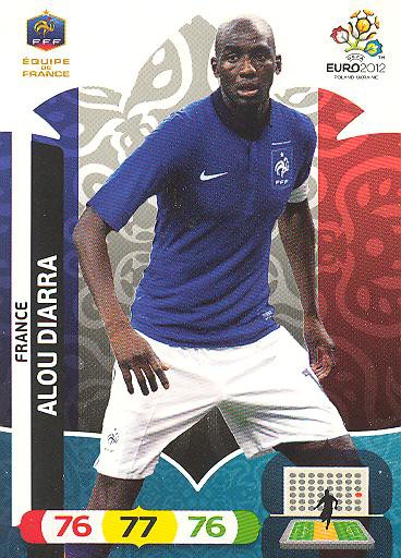 Panini EM 2012 - Adrenalyn XL - Alou Diarra - Frankreich