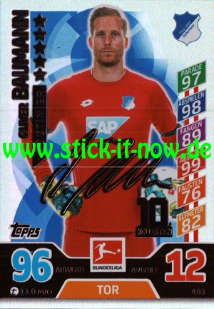 Topps Match Attax Bundesliga 17/18 - Nr. 403 (Routinier)