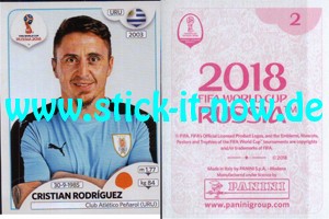 Panini WM 2018 Russland "Sticker" INT/Edition - Nr. 94