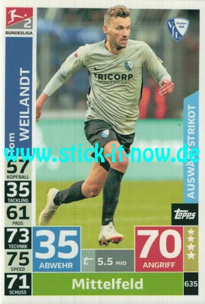 Topps Match Attax Bundesliga 18/19 "Extra" - Nr. 635