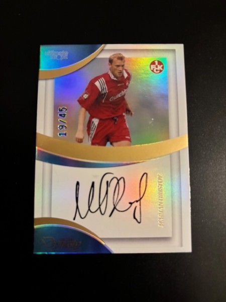 125 Jahre 1. FC Kaiserslautern (2025) - On-Card Signature - Marian Hristov 19/45