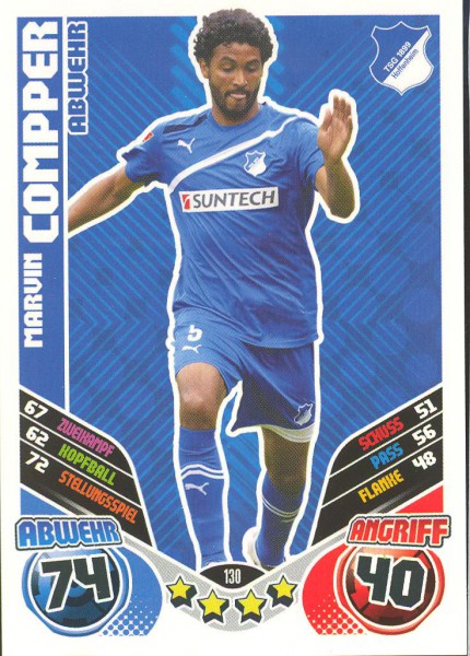 Marvin Compper - Match Attax 11/12