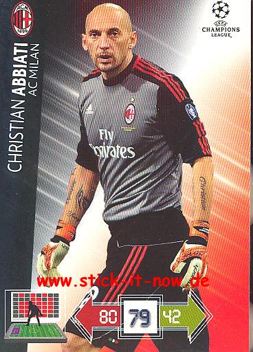 Panini Adrenalyn XL CL 12/13 - AC Mailand - Christian Abbiati