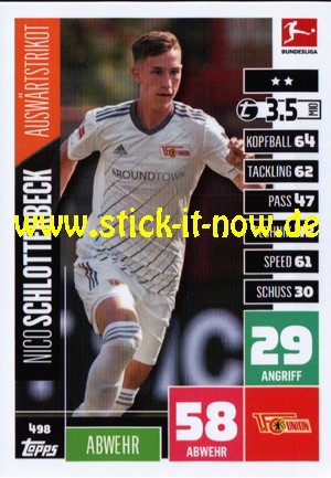 Topps Match Attax Bundesliga 2020/21 "Extra" - Nr. 498