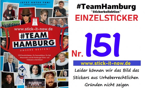 #TeamHamburg "Sticker" (2021) - Nr. 151