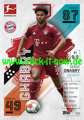 Topps Match Attax Bundesliga 2021/22 - Nr. 302