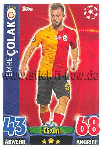 Champions League - Match Attax 15/16 - Nr. 389