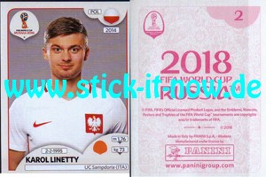 Panini WM 2018 Russland "Sticker" INT/Edition - Nr. 596