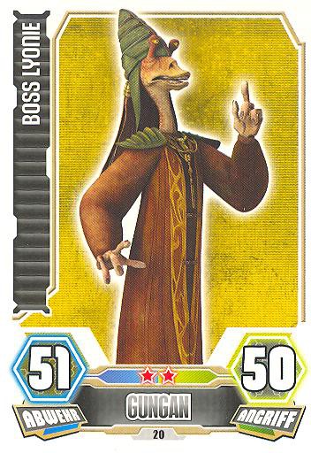 Force Attax - Serie 3 - Boss Lyonie - Nr. 20