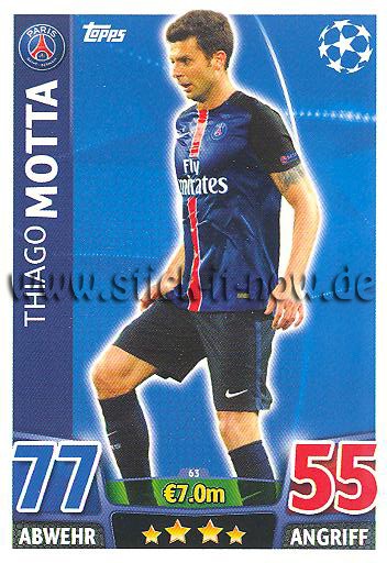 Champions League - Match Attax 15/16 - Nr. 63