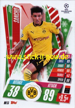 Match Attax Champions League 2020/21 "Festive" - Nr. HU 13