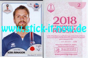 Panini WM 2018 Russland "Sticker" INT/Edition - Nr. 285