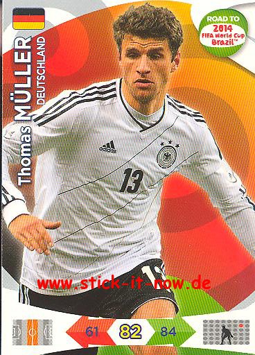 Panini Adrenalyn XL Road to WM 2014 - Thomas MÜLLER