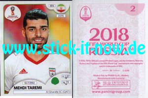 Panini WM 2018 Russland "Sticker" INT/Edition - Nr. 176