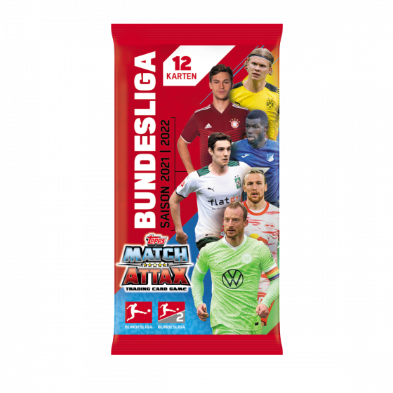 Topps Match Attax Bundesliga 2021/22 - Booster ( 12 Karten )
