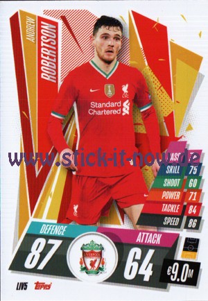 Match Attax Champions League 2020/21 - Nr. LIV 5