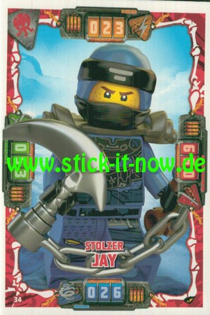 Lego Ninjago Trading Cards - SERIE 4 (2019) - Nr. 34