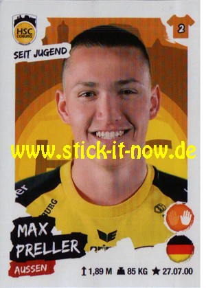 LIQUI MOLY Handball Bundesliga "Sticker" 20/21 - Nr. 319