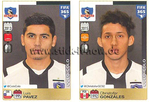 Panini FIFA 365 Sticker - Nr. 228 - 229