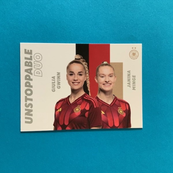 DFB Frauen Team-Set 2025 - Nr. DUO-05 ( Gwinn / Minge )